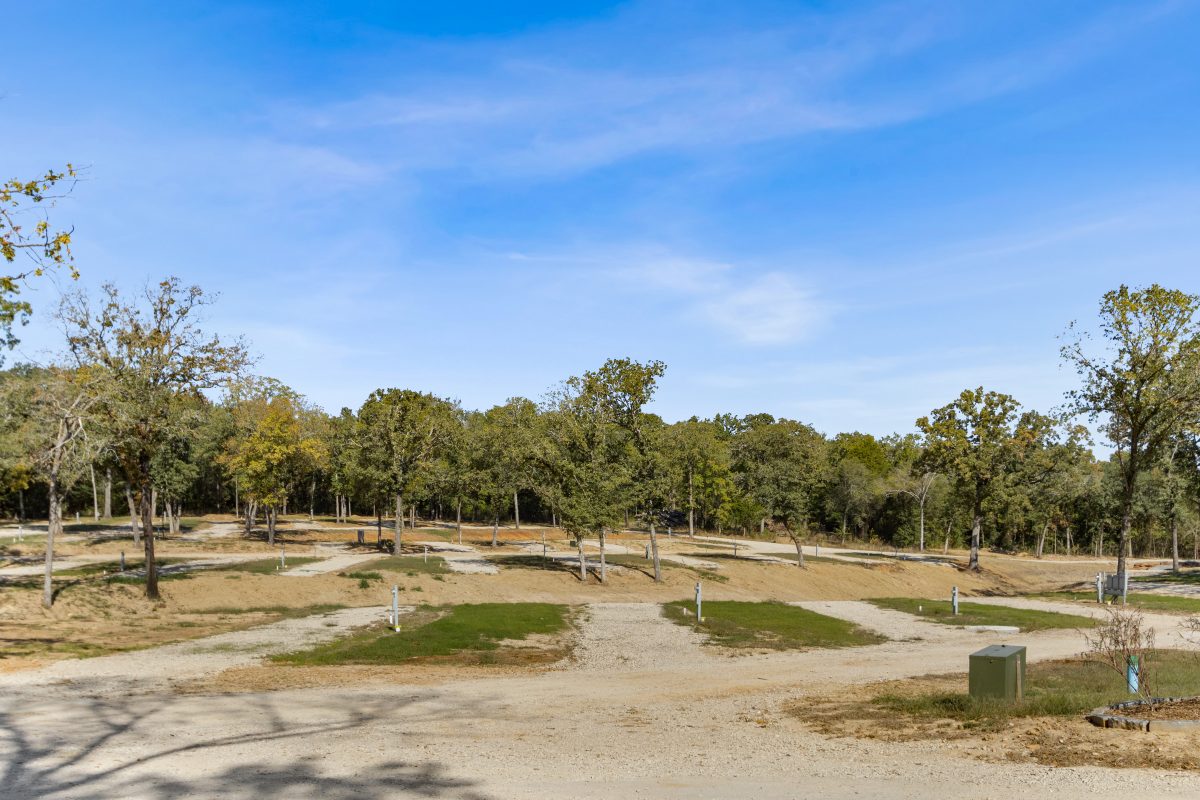 Blue Sky at Cedar Creek Lake RV Camping Seven Points, TX