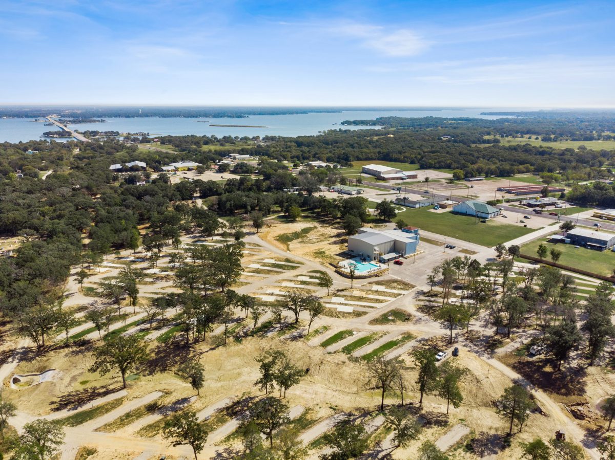 Blue Sky at Cedar Creek Lake RV Camping Seven Points, TX